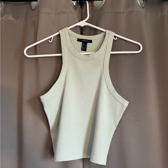 Forever 21 Tops - Forever 21 Halter Ribbed Top